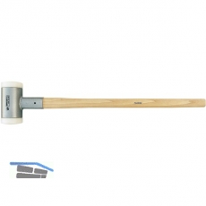 Schon-Vorschlaghammer rckschlagfrei Kopfdurchmesser 80 mm Gewicht 4000g