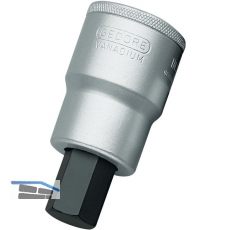 GEDORE Schraubendreher-Einsatz IN21 DIN7422 1\&quote;vierkant Innensechskant 19.0 mm