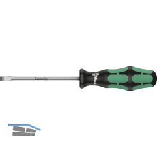 WERA Schraubendreher 334 Lasertip 1.0 x 7.0 x 150 mm Schlitz