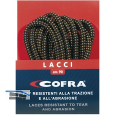 COFRA Schuhbnder schwarz/braun 110 cm