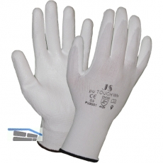 STAFFL Schutzhandschuh Pu-Touch wei Gr. 6 EN388 Kategorie II