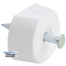 SECOTEC Bodentrger abgeflacht 15mm zum Nageln wei SB-60 BL5