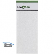 SECOTEC Filzgleiter selbstklebend zum Zuschneiden wei 200X100 mm SB-1