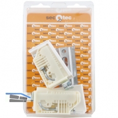 SECOTEC Schrankaufhnger-Set verstellbar Kunststoff wei SB-1 GT BL12