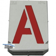 Signierschablonen-Satz Buchstaben 60 mm