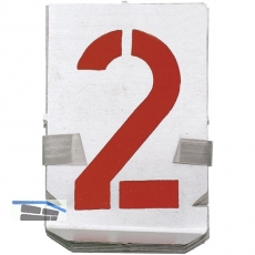 Signierschablonen-Satz Ziffern 30 mm