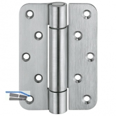 Objektband VN 2929 f. stumpf einsch. Tren, Bandhhe 120 mm, vernickelt matt