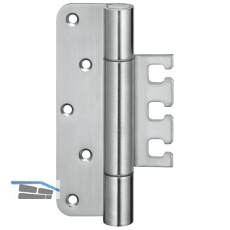 Objektband VX 7729 f. stumpf einsch. Tren, Bandhhe 120 mm, Edelstahl
