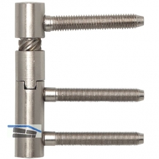 Einbohrband steigend V 5450, rechts, 15 mm, Stahl vernickelt
