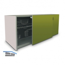 Slider S Unterschrank Typ 5 Beschlgegrt., Flgelbreite 1300, KB 2600