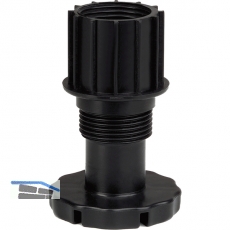 Sockelverstellfu Unico -48 mm, Sockelhhe 45 mm, Kunststoff schwarz