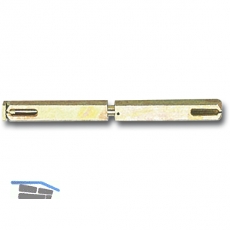 Drckerstift geteilt, 140 mm, VK abgesetzt von 9 auf 8 mm, ungeprft