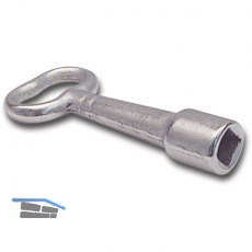 Steckschlüssel für Kamintürl, VK 8 mm, Zinkdruckguss