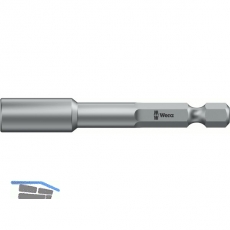 WERA Steckschlssel-Einsatz 869/4M mit Magnet 1/4\&quote;sechskant 8.0/50 mm sechskant