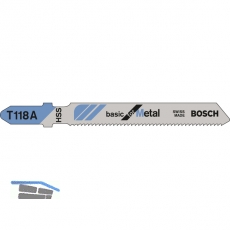BOSCH Stichsgebltter T118A (5 St) basic for metal