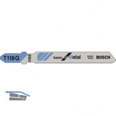 BOSCH Stichsgebltter T118G (5 St) basic for metal