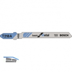 BOSCH Stichsgebltter T218A (5 St) basic for metal