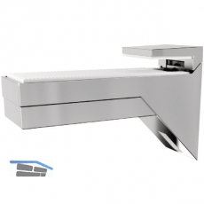 Tablar-Klemmtrger Kalabrone, Materialstrke 8-30 mm, silberfarbig RAL 9006