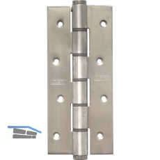 Pendeltrband einseitig wirkend, Rollen  16 mm, Hhe 180 mm, eckig, Edelstahl