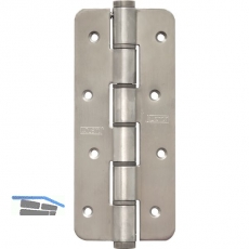 Pendeltrband einseitig wirkend, Rollen  16 mm, Hhe 180 mm, rund, Edelstahl