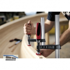 BESSEY Temperguss-Schraubzwinge TGK-2K Spannweite 1250 mm Ausladung 120 mm