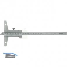 MITUTOYO Tiefenmessschieber mit Feststellschraube Messbereich 0-200 mm