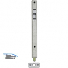 Trkantriegel U-Gehuse m.Griffschieber 400 x 24 x 15 mm, Hub 25, Stahl verzinkt