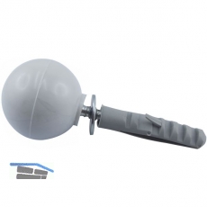 SECOTEC Trpuffer Kugelform 35 mm grau SB-1 BL3