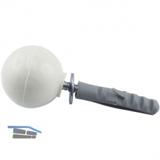 SECOTEC Trpuffer Kugelform 35 mm wei SB-1 BL3