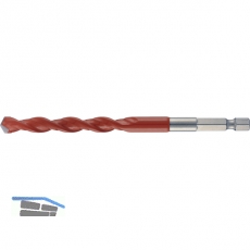 ALPEN HM-Universalbohrer Profi-Multicut 1/4\&quote;-Sechskantschaft Bohrer  4.0 mm
