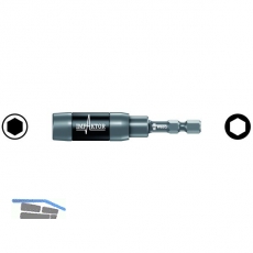WERA Universalhalter Impaktor 897/4R mit Ringmagnet 1/4\&quote; sechskant 75mm