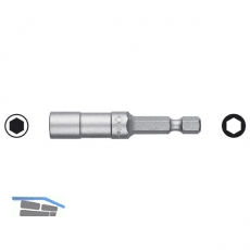 WERA Universalhalter 890/4/1 mit Sprengring 1/4\&quote;sechskant Lnge 57 mm