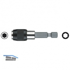 WERA Schnellwechselhalter 894/4/1K kurz ohne Magnet 1/4\&quote;sechskant 51 mm