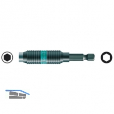 WERA Universalhalter Rapidaptor BiTorsion 897/4R mit Magnet 1/4\&quote;sechskant 75mm