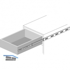 ACCURIDE 3832DO Kugelkfigfhrung - Vollauszug, L 300 mm Stahl chromatiert