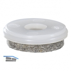 QuickClick Einsatz ULTRASOFT zum Eindrcken  40 mm, Kunststoff natur