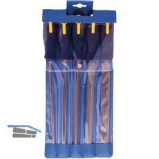 BLU-DAN Chrominox-Werkstatt-Feilensatz 5-teilig Hieb 1/200 mm