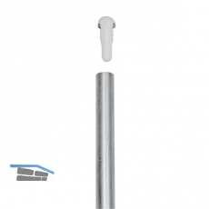 Treibriegelstange hohl 9648 1500 mm, fr oben, Stahl verzinkt