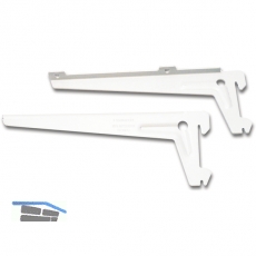 Winkeltrger 10300,L 380, Tragkr. 55KG, Stahl, wei (hnlich RAL 9003)
