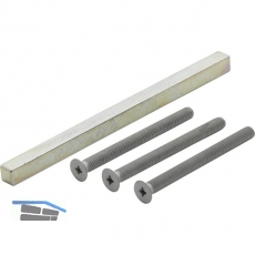 Befestigungsset M6 fr Profiltr-Schutzbeschlge( beidseits Griff ), TS67-72