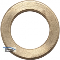Zwischenring  20,0/12,0 mm, Hhe 3,0 mm, Messing blank