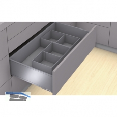 BLUM AMBIA-LINE Adapterprofil Hhe C, B242 mm, Stahl Oriongrau