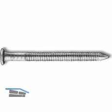 Ankernagel 4.0x 50 verzinkt mit Zulassung (Kammnagel)