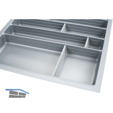 Trennerset Scoop II 3 x klein, 1 x gro, KS silberfarbig