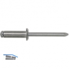ISO 15977 Blindniete Flachrundkopf 4.0x18 Aluminium mit Stahldorn