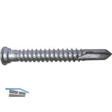 CABRI Terrassenschraube 5.5x 45 Edelstahl A4 ruspert silber Bimetall-Bohrspitze