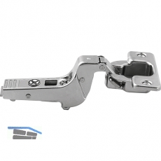 BLUM CLIP top Profiltrscharnier 95, 18 mm gekrpft, ohne Feder, Schrauben