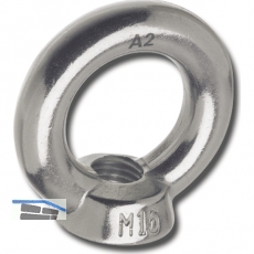 hnlich DIN 582 M16 Edelstahl A2 Ringmutter