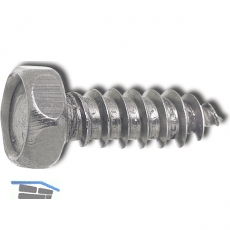DIN7976C 6.3x 70 Edelstahl A2 Sechskantkopf-Blechschraube ~ISO1479