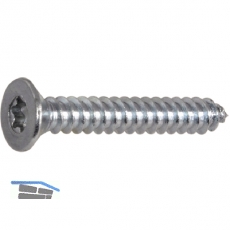 DIN7982C 3.9x 19 Torx20 verzinkt Senkkopf-Blechschraube ~ISO14586